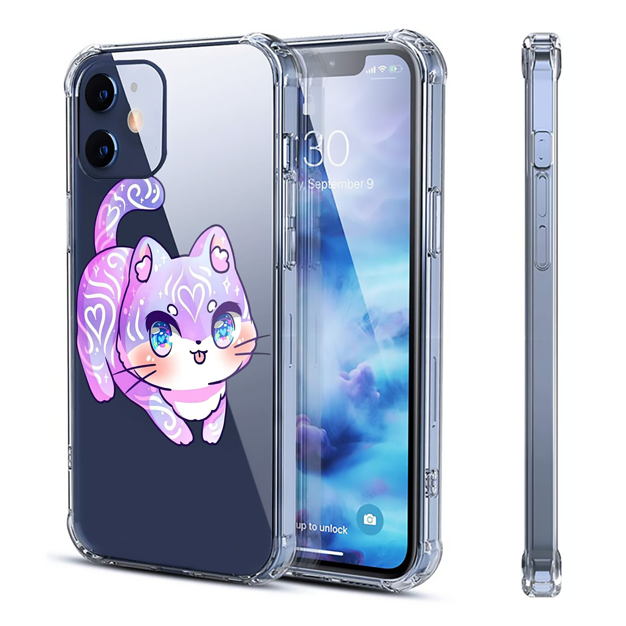 （画像用） 美少女戦士セーラームーン Sailor Moon 【iPhone 12シリーズ対応】透明スマホケース（クリアソフトケース）